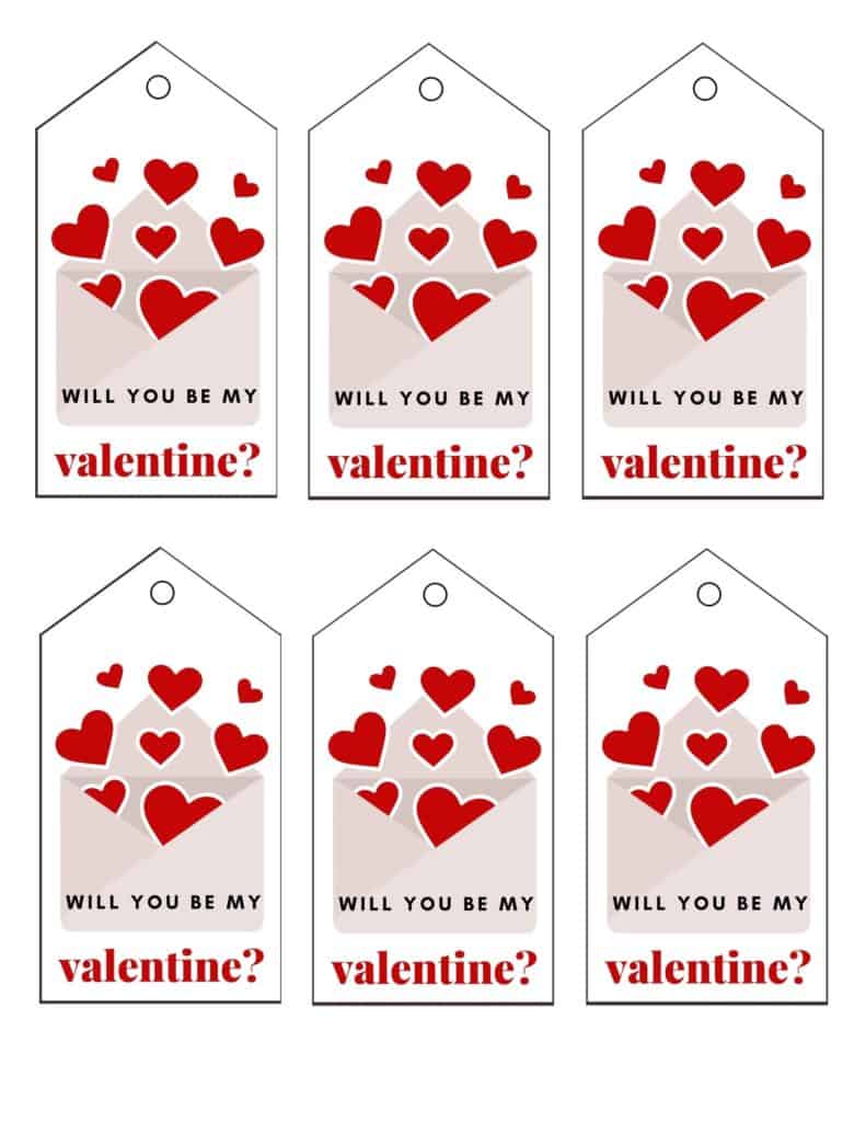 free printable valentine tags - add a little adventure